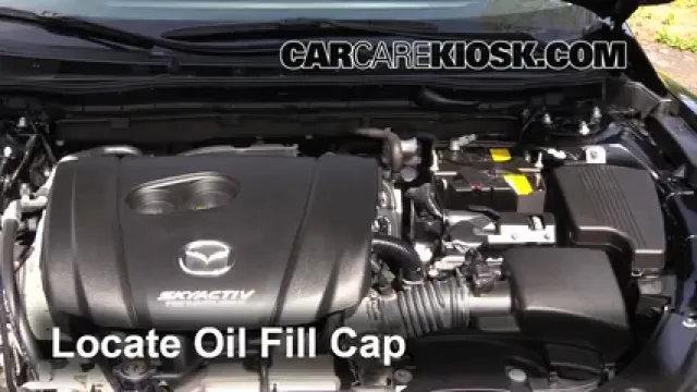 2015 Mazda 6 Sport 2.5L 4 Cyl. Sedan (4 Door) Oil Add Oil